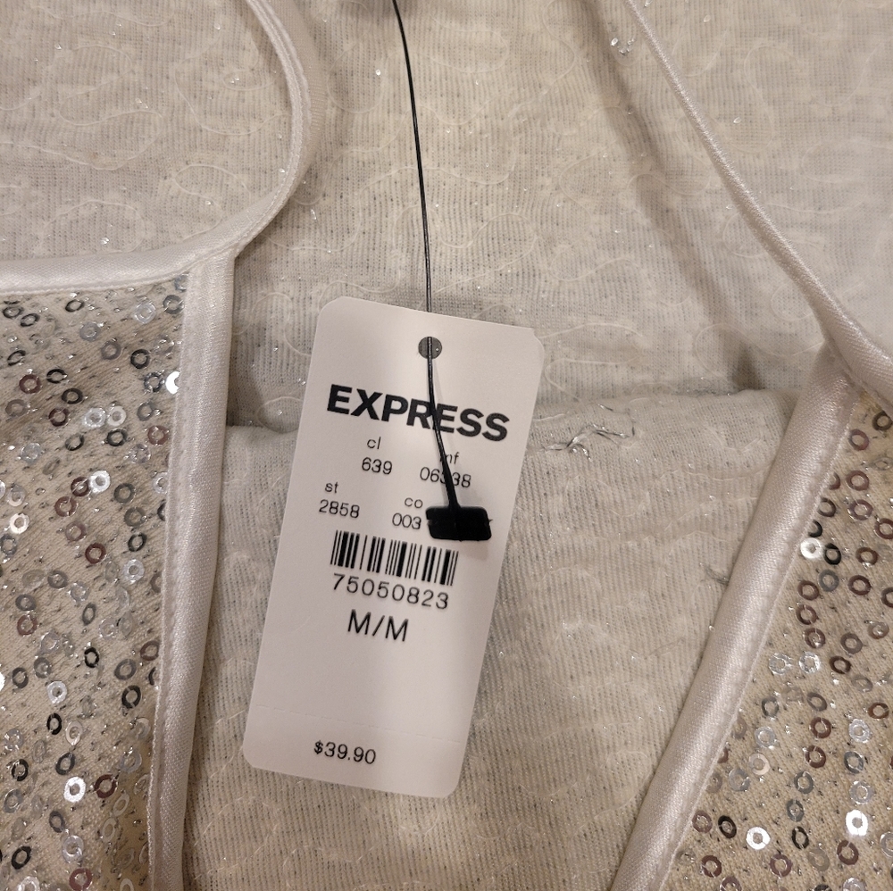 Express Sequins Tank M - Picture 5 of 6
